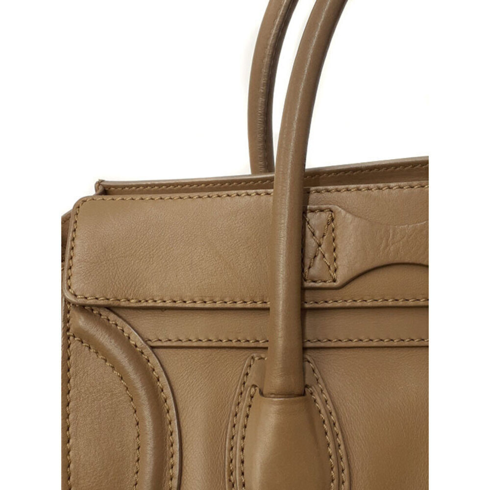 Celine Luggage Shopper 2way Handbag calfskin leather - Picture 7 of 9